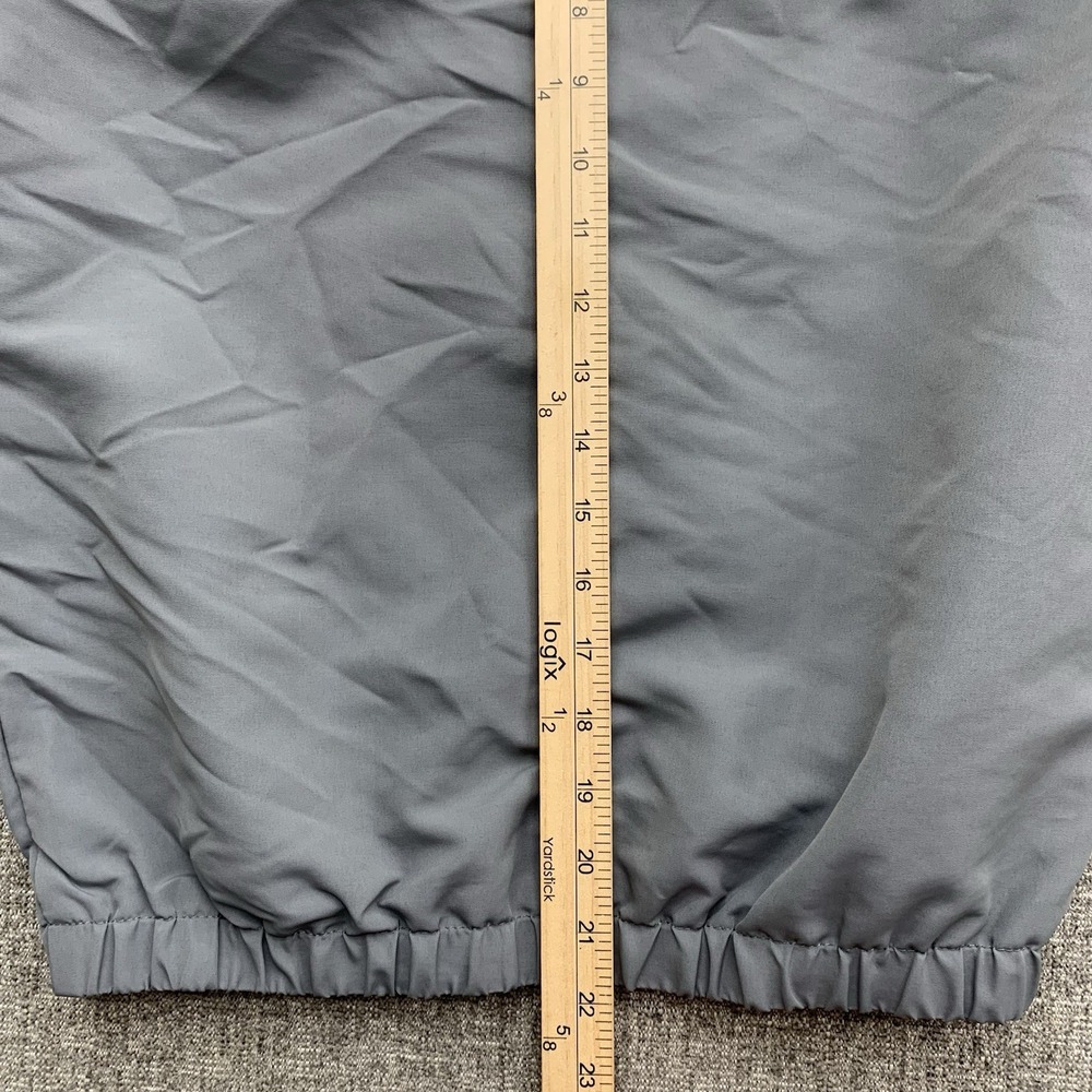 Born Fly Flight Style Windbreaker Full Zip Nylon Jacket Gray Big Kids M - Picture 8 of 11